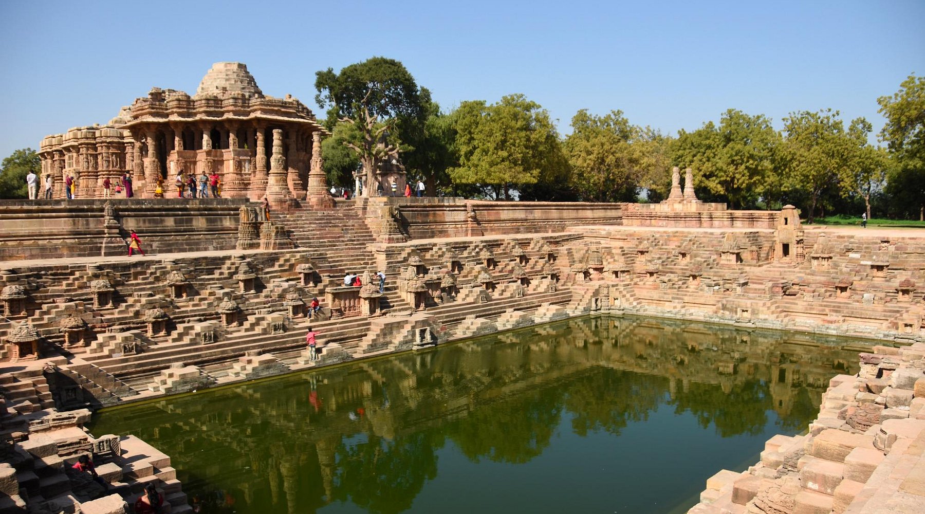 Modhera Temple View